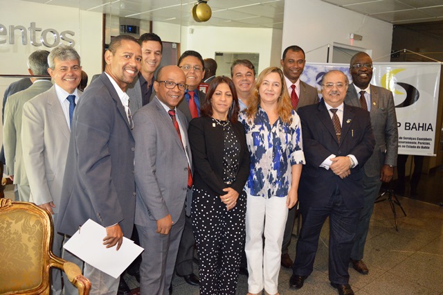 Diretoria do Sescap Bahia marca presença.