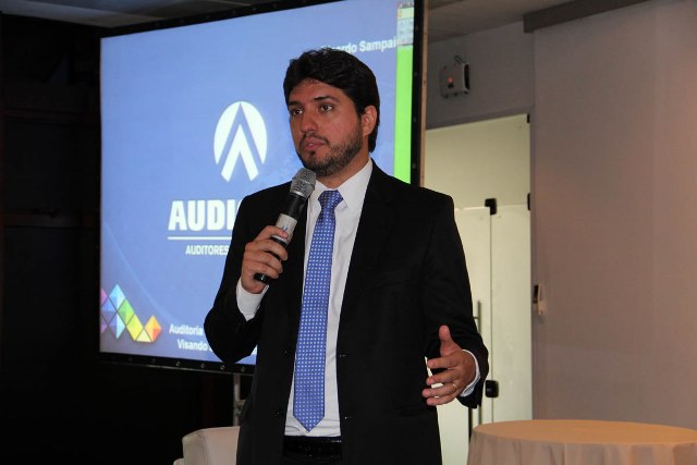 O contador Ricardo Andrade Sampaio, membro da Câmara de Fiscalização, Ética e Disciplina do CRCB.
